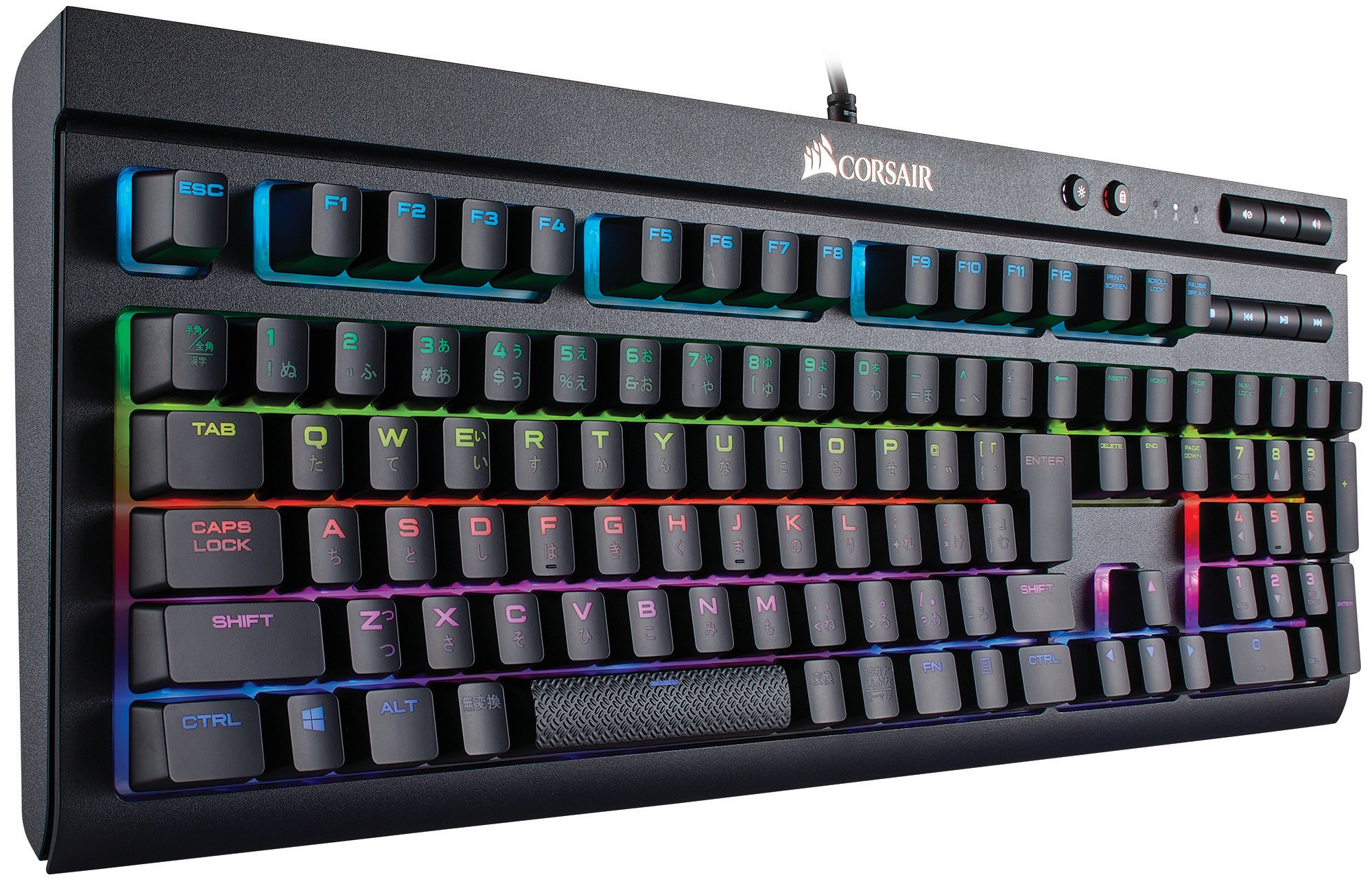 Amazon.co.jp: Corsair K68 RGB Cherry MX Red - Japanese Keyboard