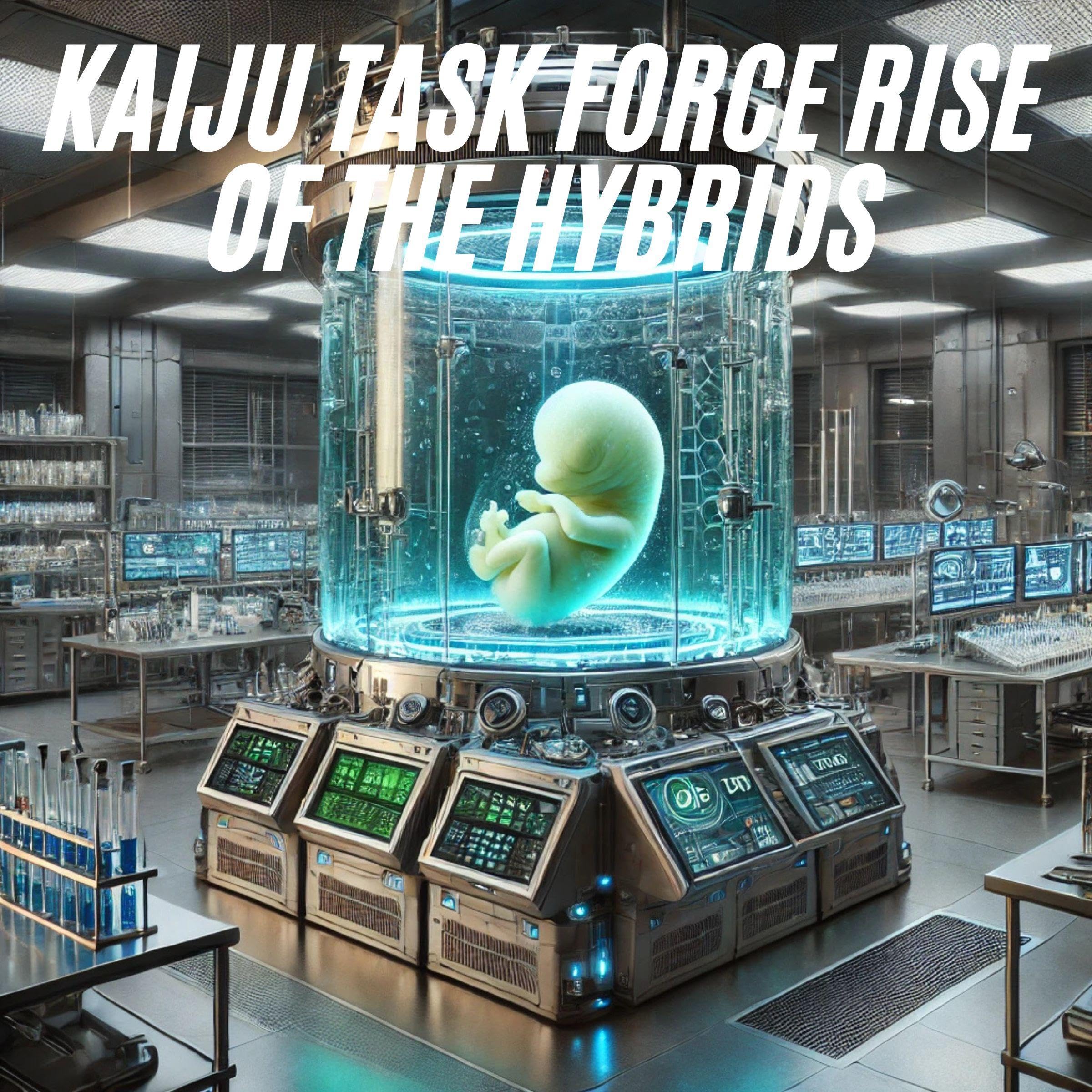 Cover art for Kaiju Task Force: Rise of the Hybrids