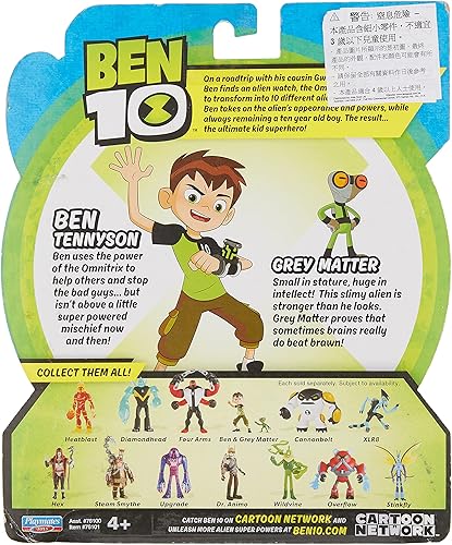 Miniatura 2 de Muñeco básico de Ben 10, Ben y la materia gris