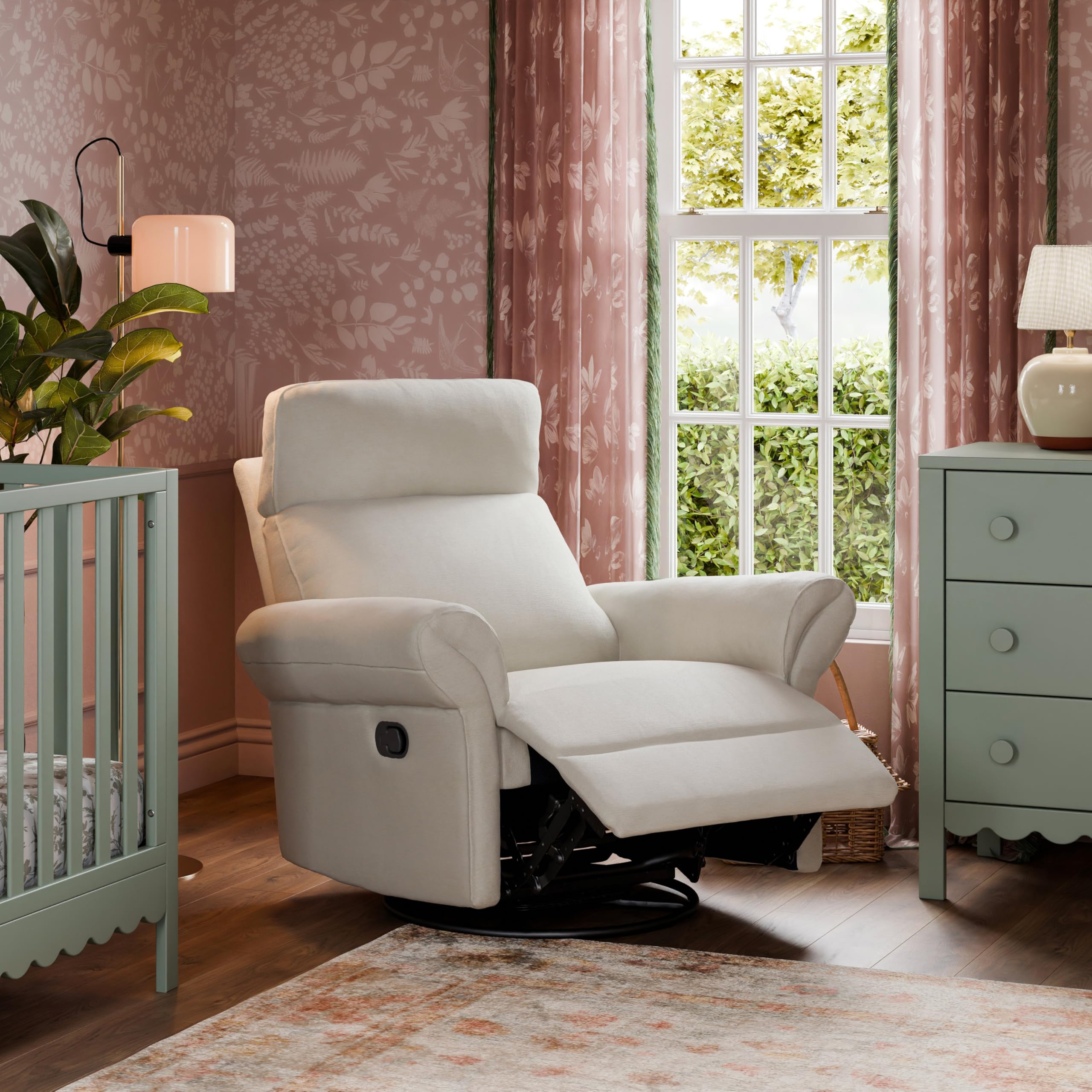 Amazon.com: DaVinci Suzy Flex Nursery Recliner and Swivel