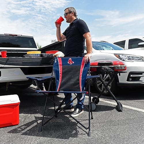 Vista 19 de Kijaro Dual Lock Pro NFL - Silla plegable para fanáticos deportivos, 26 pulgadas de largo x 35.5 pulgadas de ancho x 37 pulgadas de alto, New New