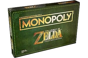 Monopoly Legend of Zelda Board Game for Ages 8 & Up
