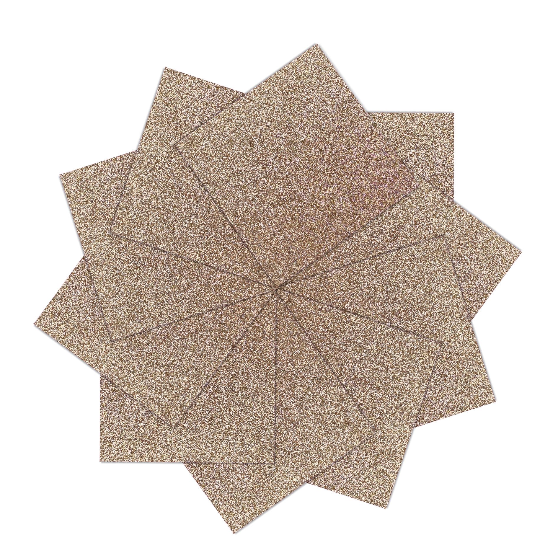 YZH Crafts Glitter Cardstock Paper, No-Shed Shimmer Glitter Papers, Cut Craft and DIY Projects Card stock, Sparkly Paper for Card Making, 12 x 12 Inch