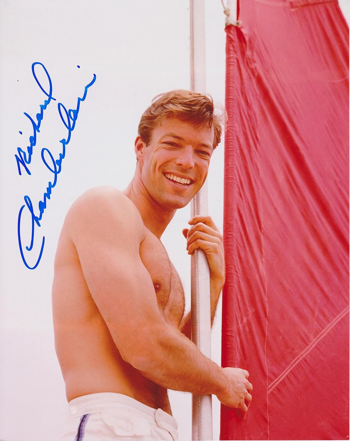 Richard Chamberlain 10 Original Autographed 8X10 Photo at Amazon's