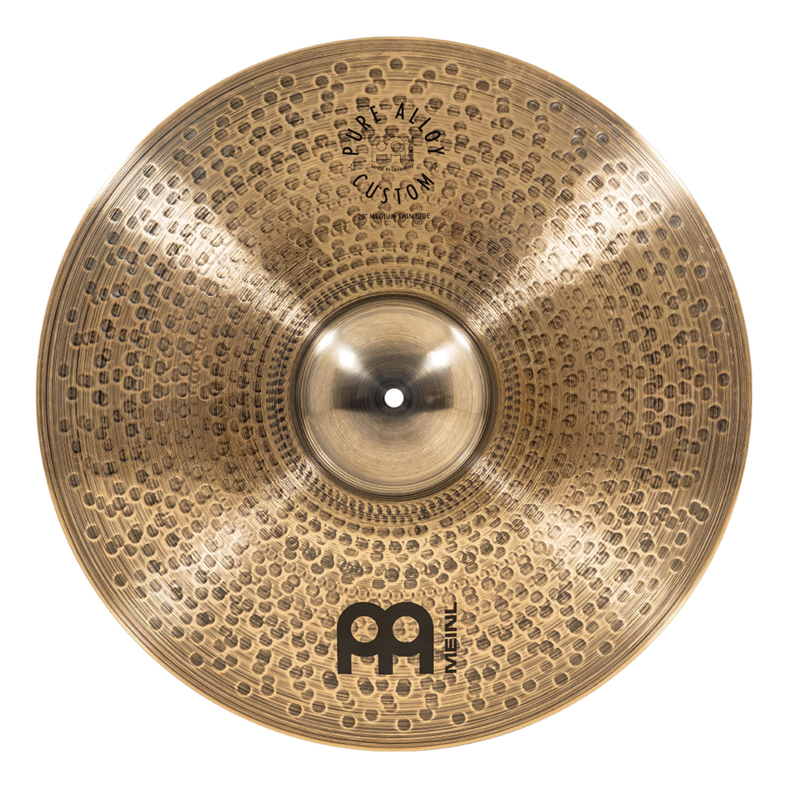 Meinl Cymbals Piatti da 50.8 cm Medium Thin Ride Pure Alloy Custom PAC20MTR