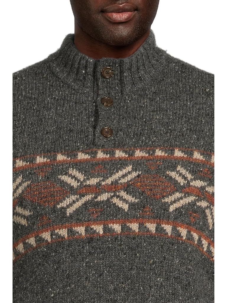 Gray Smartwool Heavy Henley Sweater