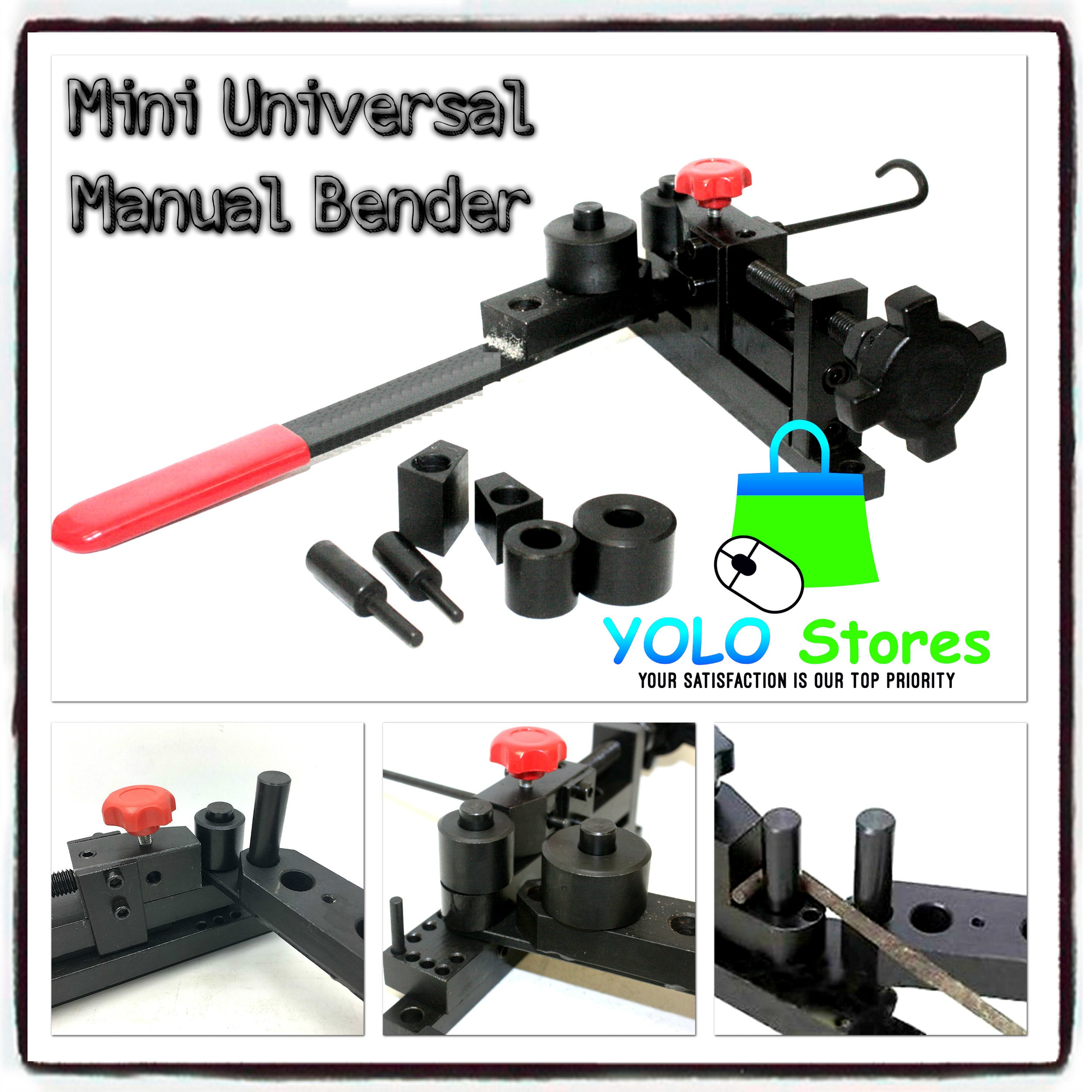 Buy Pipe Tube Metal Bender Tubing Kit Compact Bending Tool Set Mini