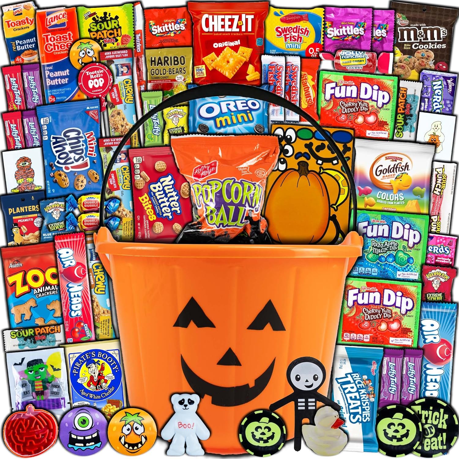 Halloween candy pumpkin bucket 
