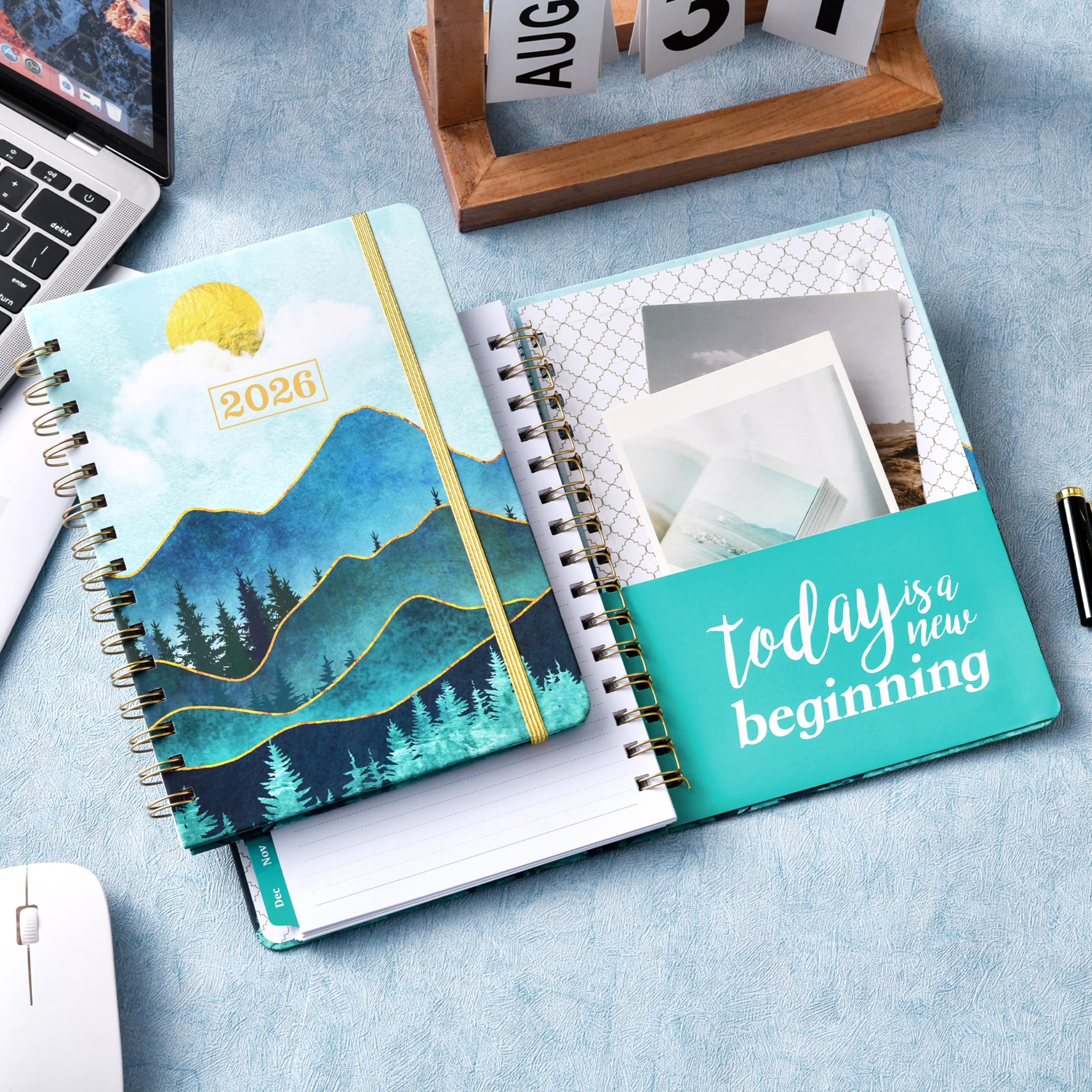 Snapklik.com : 2026 Planner - Planner 2026, 6.3" X 8.4", Jan.2026 - Dec