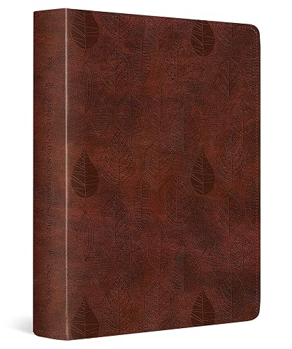 ESV Single Column Journaling Bible (TruTone, Chestnut, Leaves Design): Holy Bible, English Standard Version