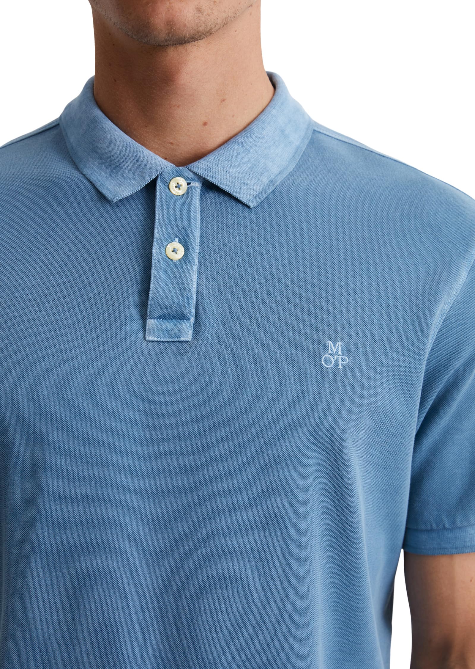 Marc O'Polo Herren M26249653190 Polohemd (1er Pack)