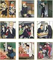 Amazon.co.jp: ハイキュー!! トレーディングミニ色紙 ～放課後