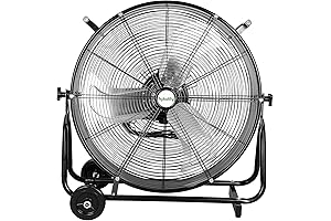 High Velocity Industrial 24 Inch Barrel Fan