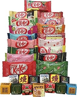 Japanese Kit Kat & Tirol 30 pc selection DIFFERENT FLAVORS assortment