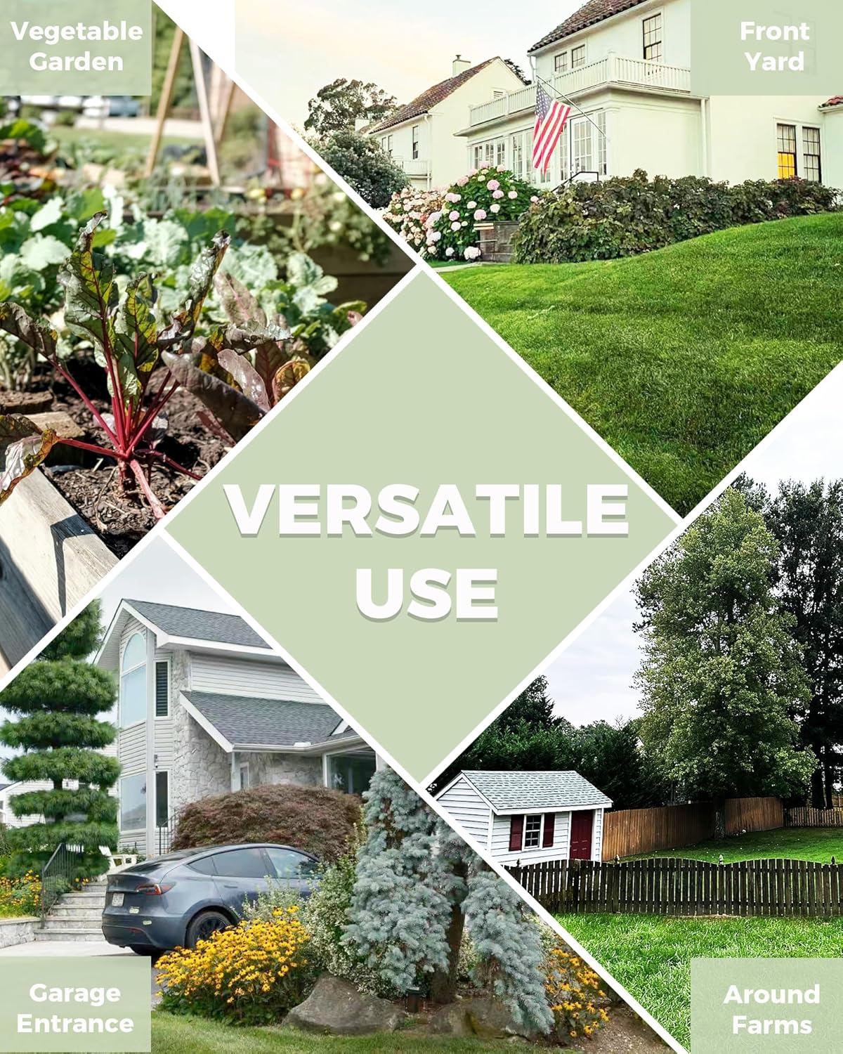 Solar Animal Repellent Outdoor, Ultrasonic Cat Repellent Outdoor, IP65 Waterproof Deer Repellent Deterrent Squirrel Racoon Skunk Rabbit, Dog Repellent for Yard Garden Lawn (2 Pack)