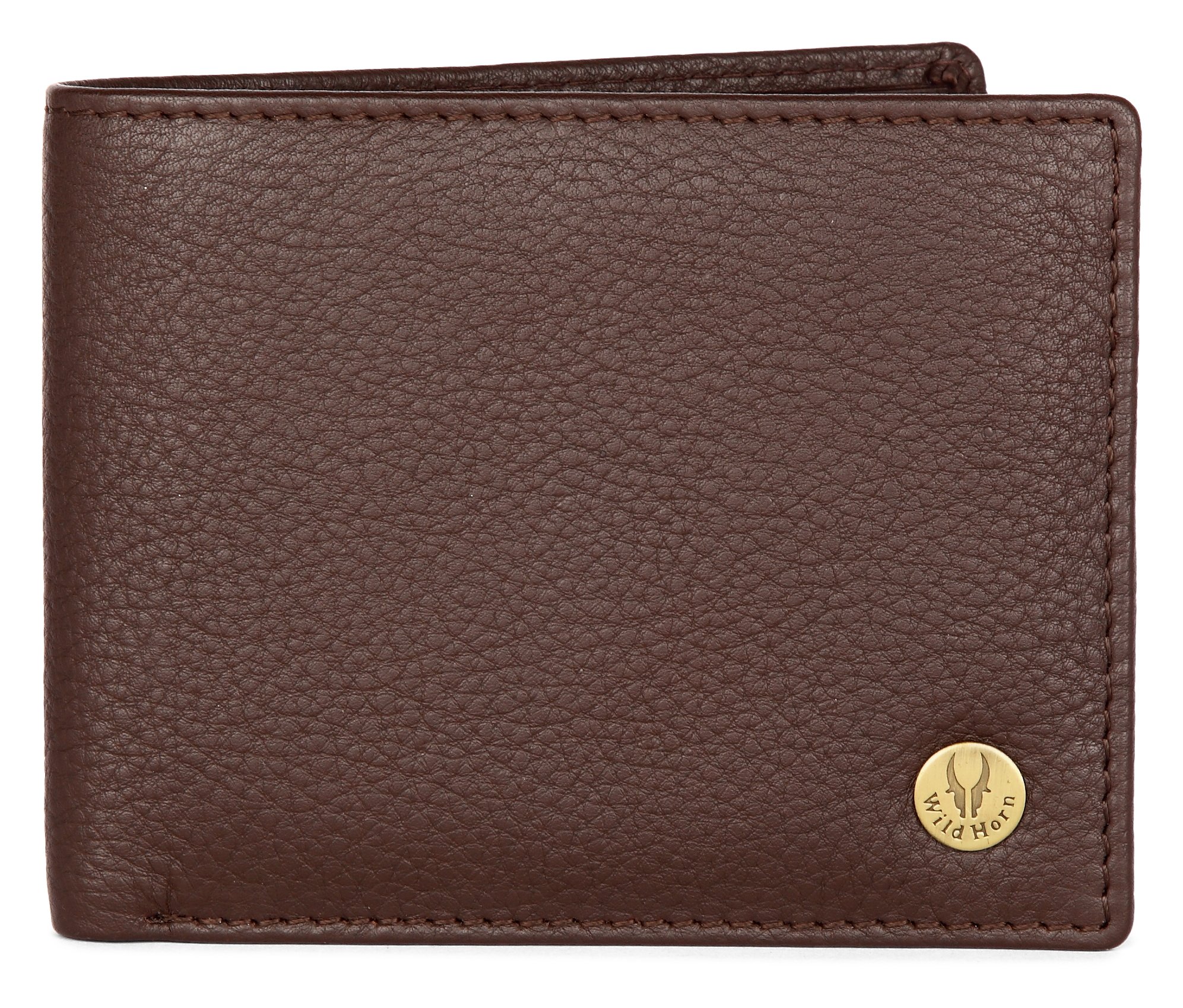 WILDHORN Men's Brown Leather Wallet