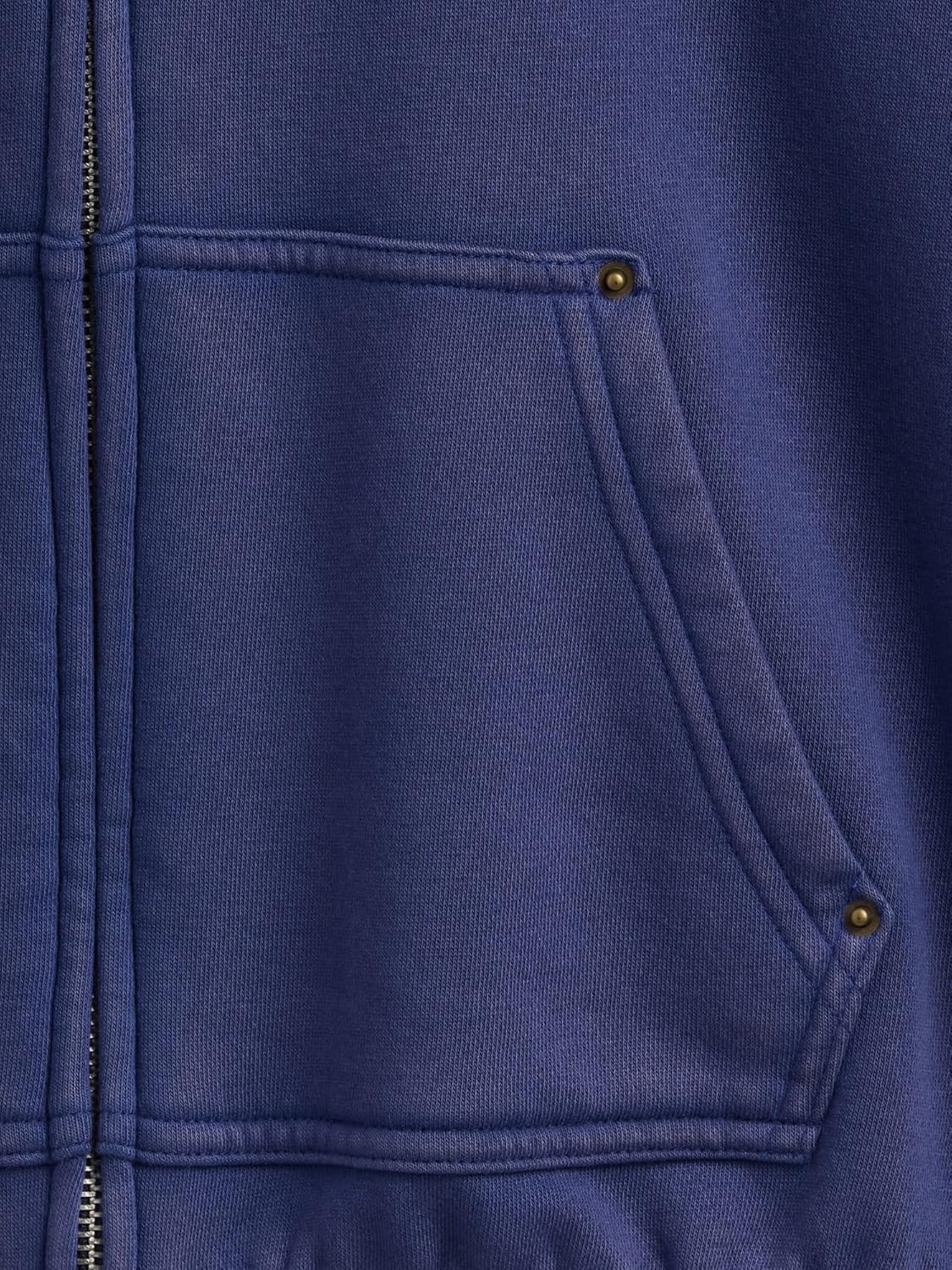 GAP Boys' Utility Hoodied Full Zip
