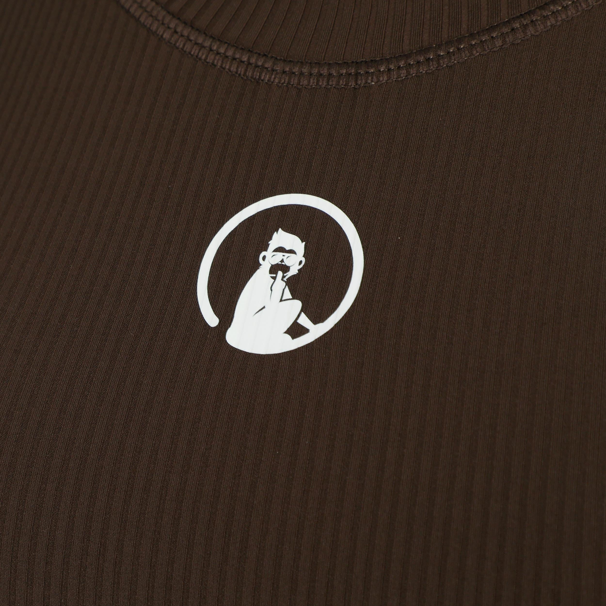 Quiet Please Rib Crop Canottiera Donna