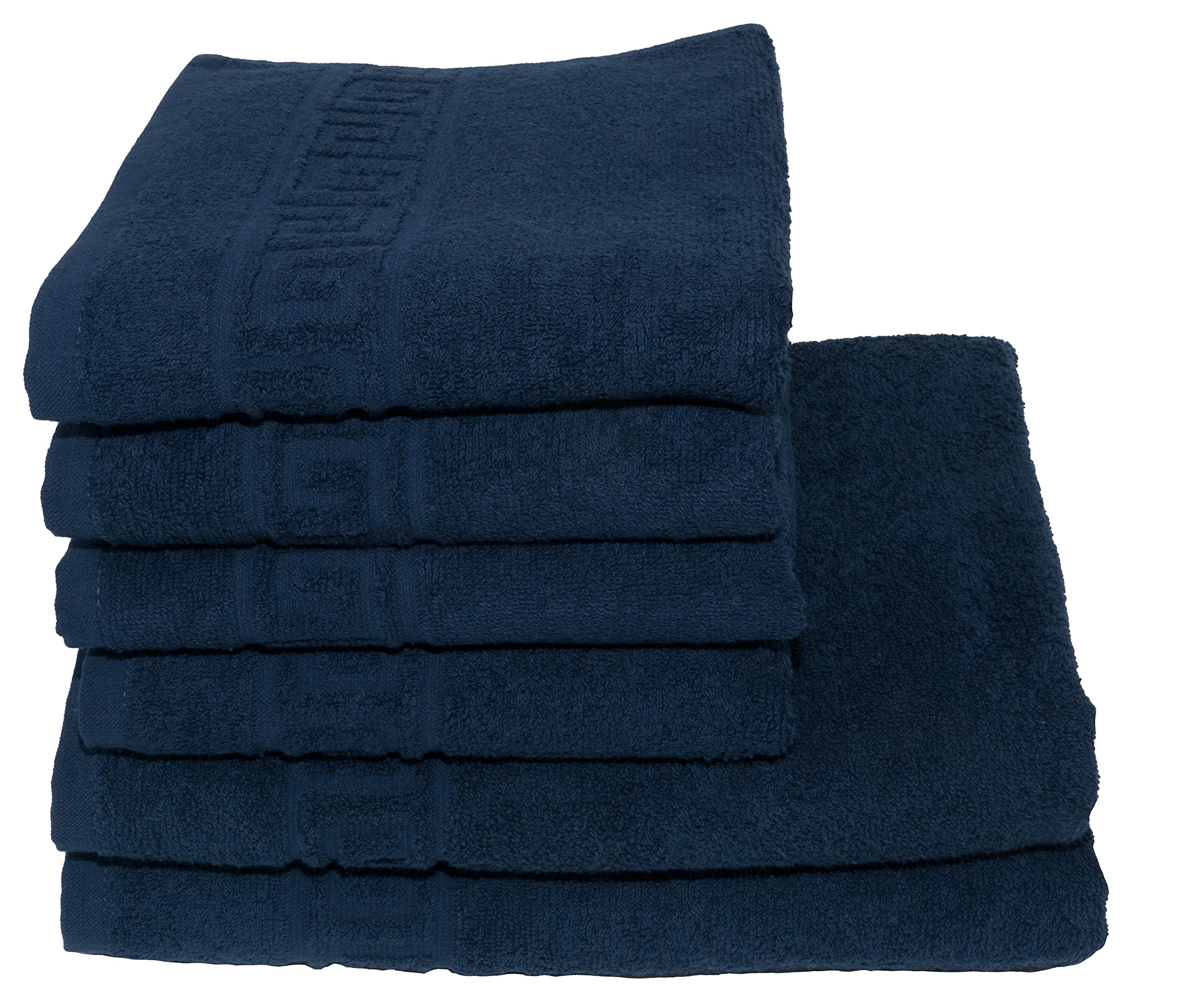 LIGHT TURQUOISE 2 X BATH TOWELS SET, 70X140 LARGE SIZE 100% NATURAL COTTON 500 GSM THICK ABSORBENT TOWEL, HOTEL QUALITY RINGSPUN — view 65