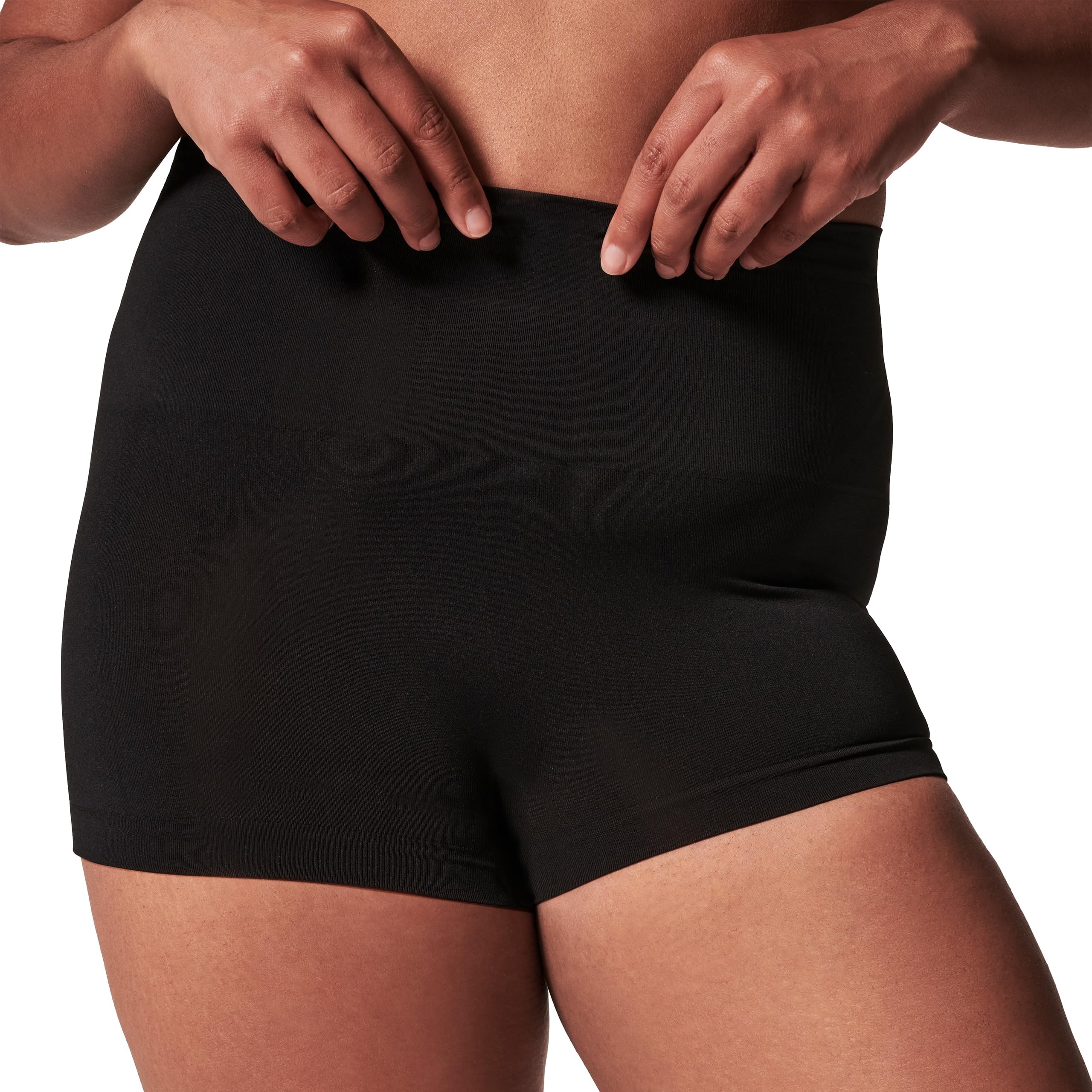 SPANXshape ExtraOrdinary Boyshort - Sculpting Compression - Women's Shapewear Underwear - Recycled Nylon Fabric Blend