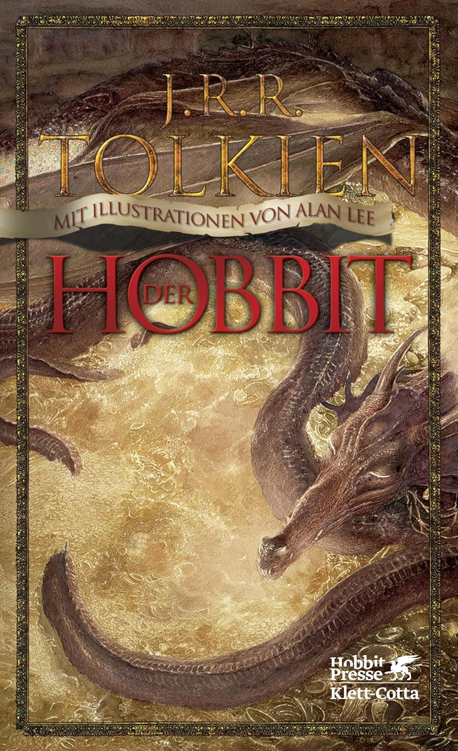 Der Hobbit: oder Hin und zurück. Mit Illustrationen von Alan Lee (German Edition)