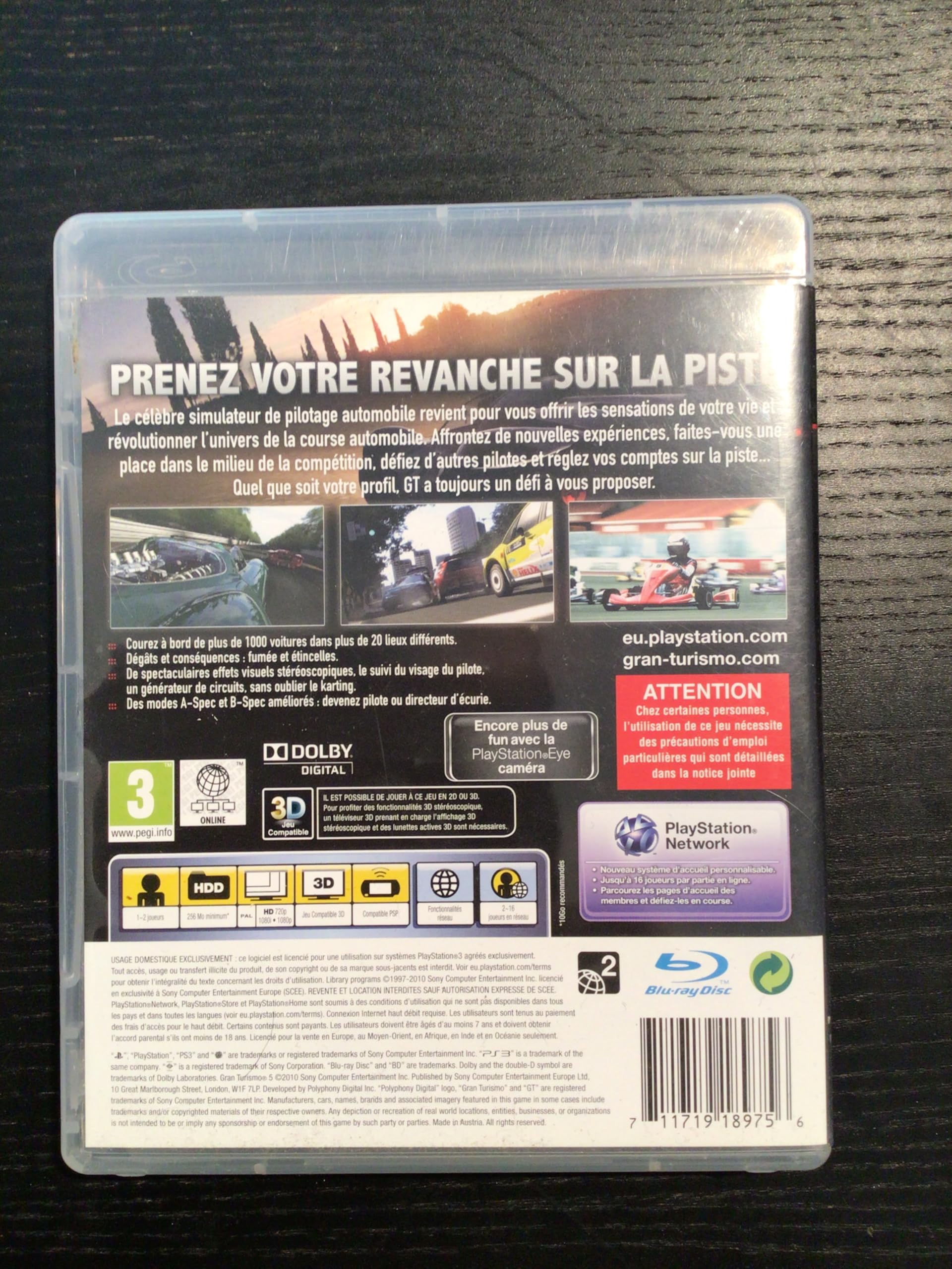 PlayStation 3 320GB + Gran Turismo 5 [Bundle]