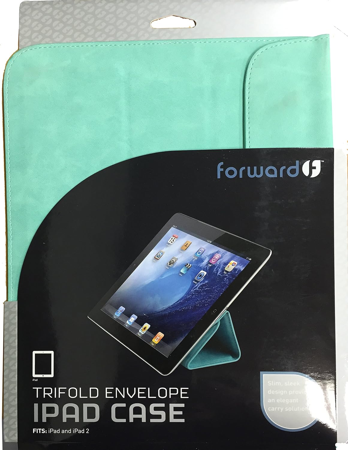 Amazon.co.jp Forward Industries , Inc三つ折り封筒iPad ,ターコイズ( fctsl05tq