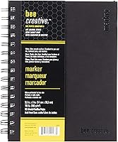 Vista 11 de Bee Paper - Diario de dibujo con lápices de color Bee Creative de 8" x 8