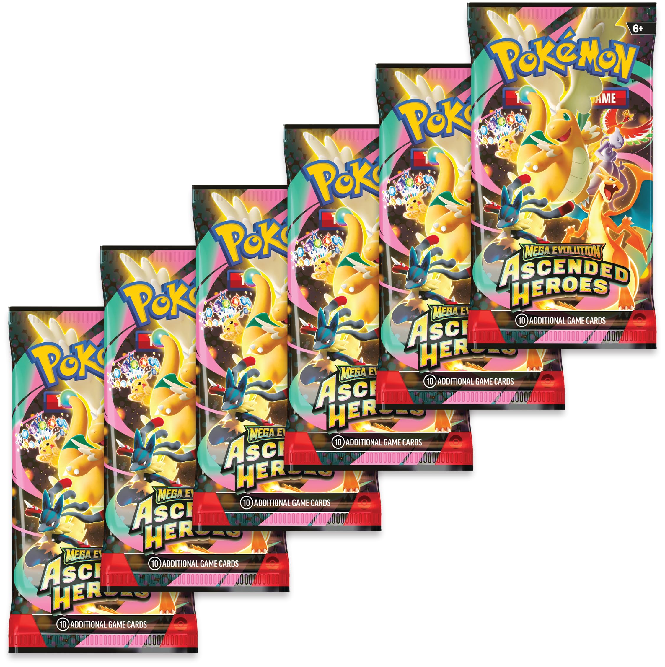 Amazon.com: Pokémon TCG: Mega Evolution—Ascended Heroes Booster