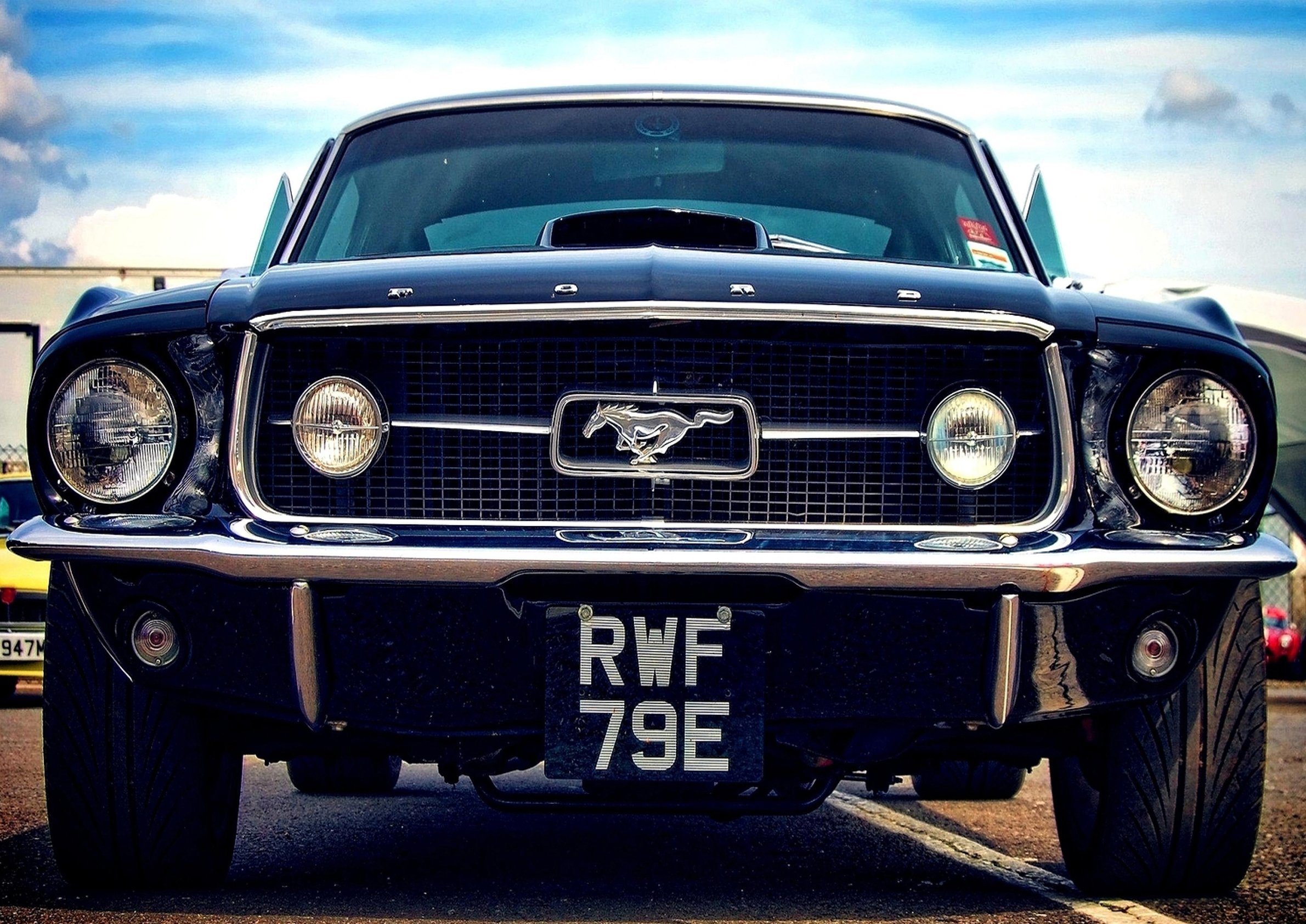 Ford Mustang Vintage Classic Car Wall Art Poster : Amazon.com.be