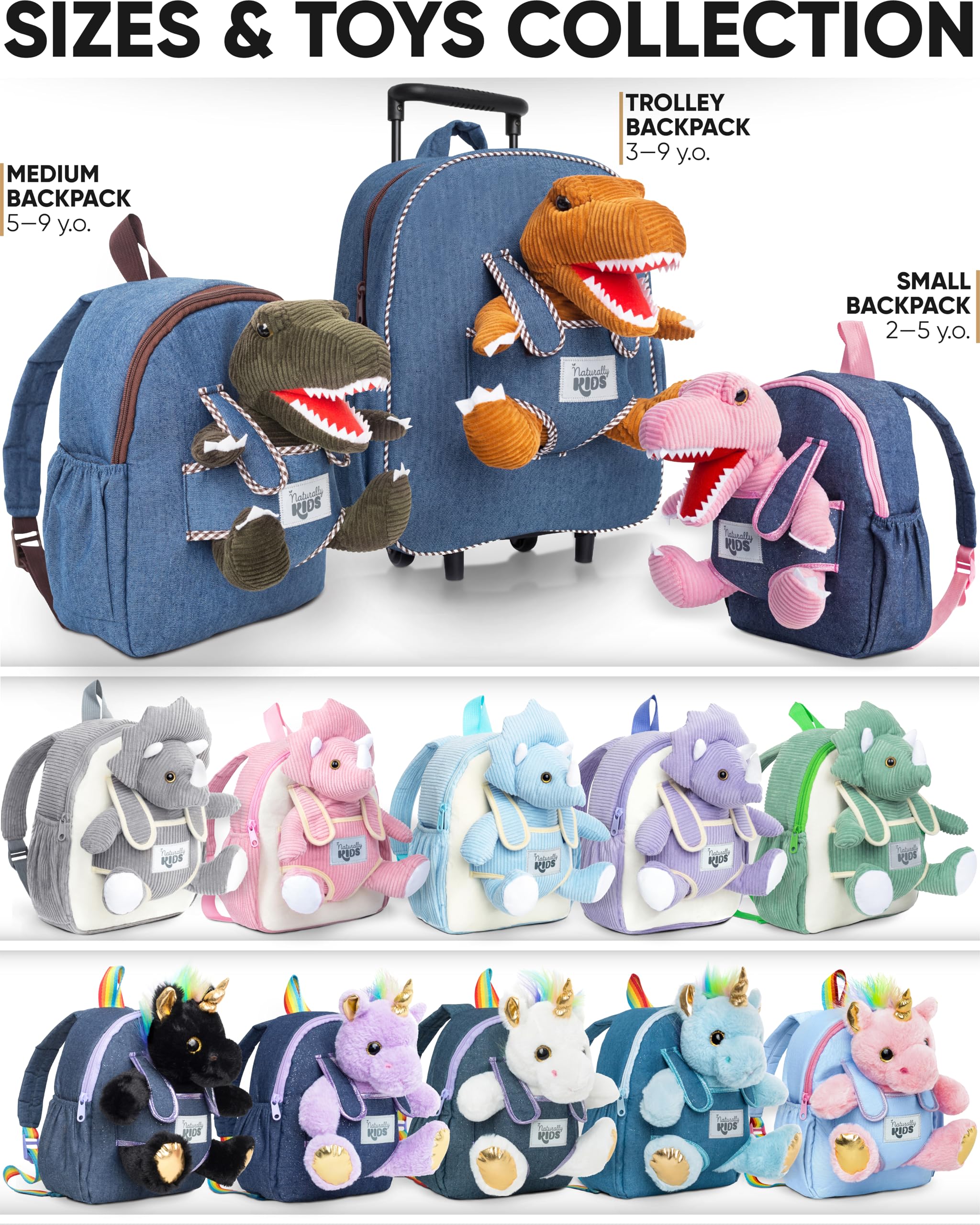 Naturally KIDS Bagages Mixte Enfant