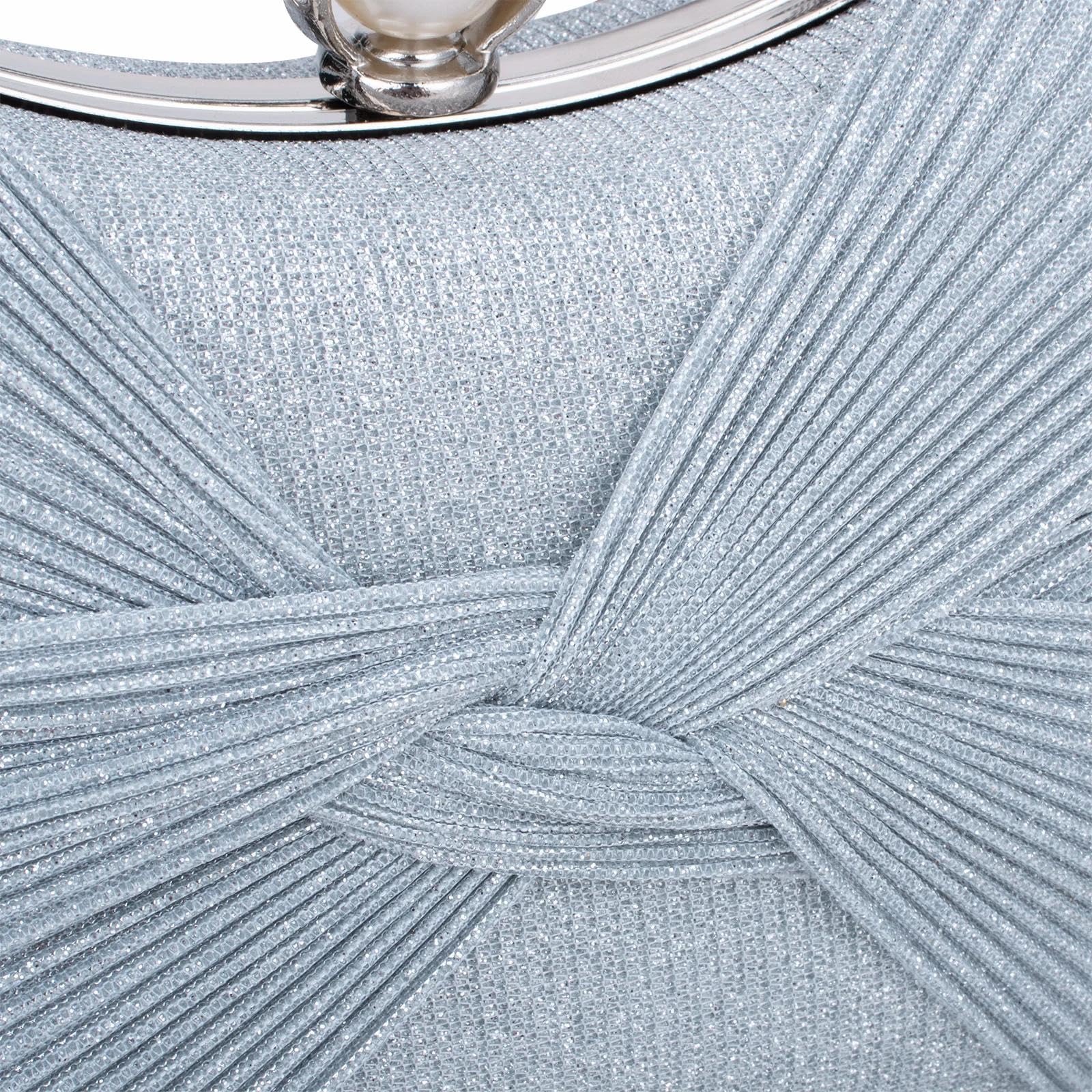 Abendtasche Damen Clutch Damen-Abend-Handtaschen Mit Kristall Perlen Pailletten Satin Gefaltete Hochzeits-Party-Geldbörse Kette Umhängetaschen
