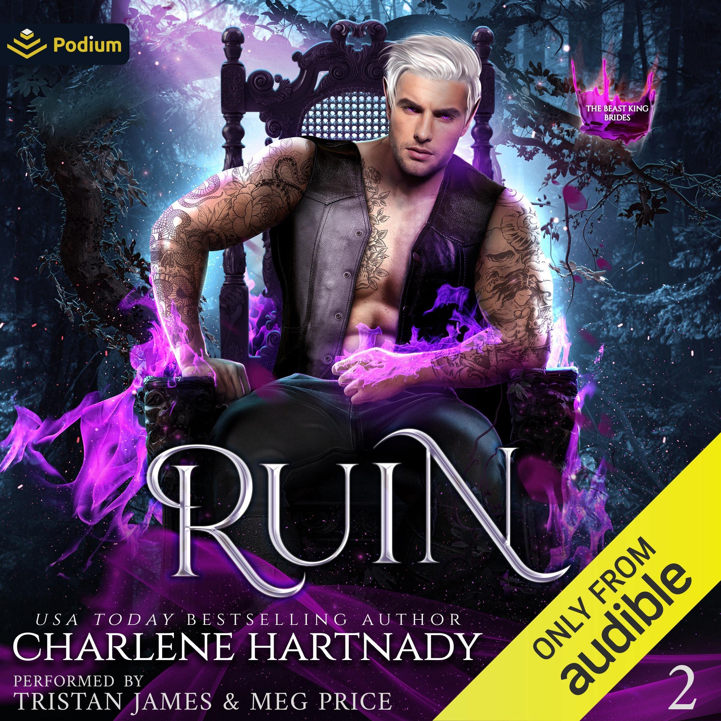 Cover art for Ruin: The Beast King Brides, Book 2