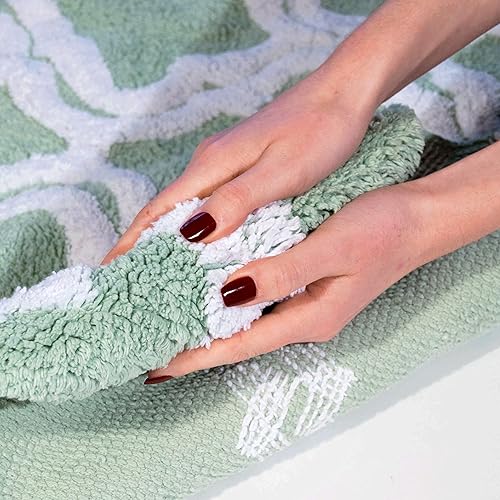 Miniatura 5 de Chesapeake Merchandising 2piezas Doble Quatrefoil Alfombra de baño (Set