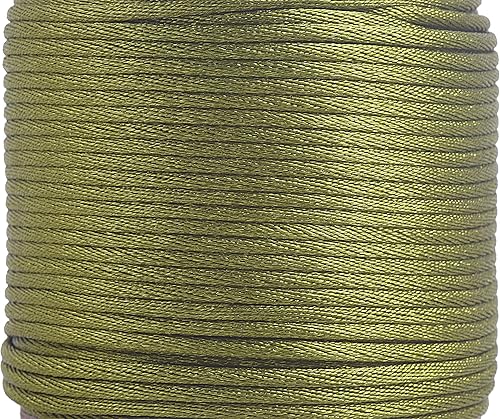 Vista 166 de KONMAY - Cuerda de nailon para hacer manualidades tipo bisutería, macramé o crochet, joyería, nudos chinos, Kumihimo, disponible en varios tamaños