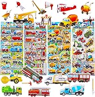 Vista 8 de Calcomanías de Insectos Infladas para Niños Pequeños, Calcomanías de Espuma 3D de Bichos con Mariquita, Mariposa, Mantis Religiosa, Oruga, Libélula