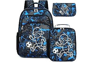 Spacious Kids Soccer Backpack for School and Play