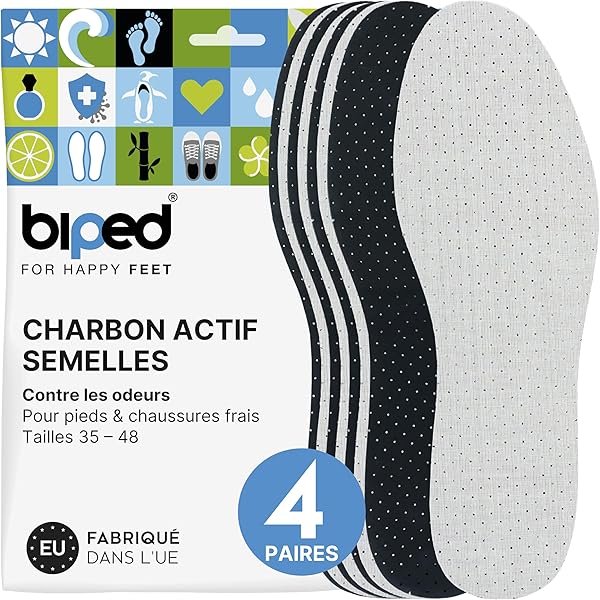 biped z2727 (43) : Semelles confort anti-odeurs | Test