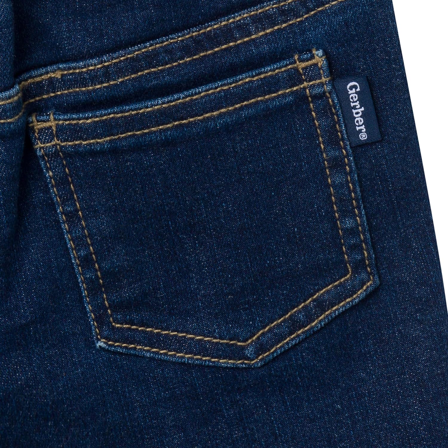 Gerber Baby-Boys Toddler Unisex Denim Shorts - Image 5