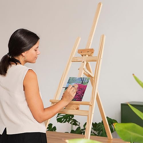 Miniatura 9 de Elan Paneles de lona de algodón de 12 x 16 pulgadas, paquete de 8 tableros de lienzo para pintar, lienzos para pintar, tableros de arte a granel,