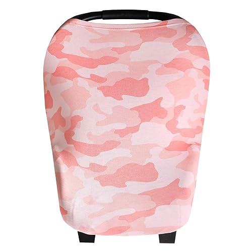 Remi Copper Pearl Funda multiusos asiento de automóvil, enfermería, cochecito, tela elástica, para todas las estaciones, diseños elegantes, fácil