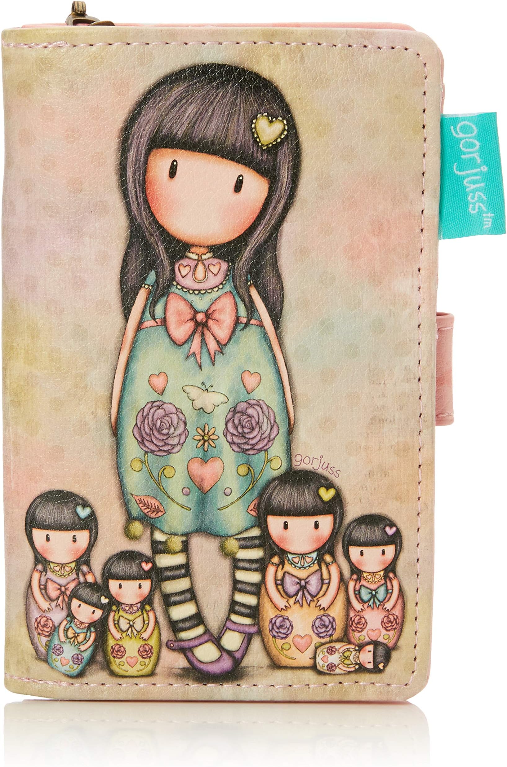 Santoro Small Pink Gorjuss Wallet