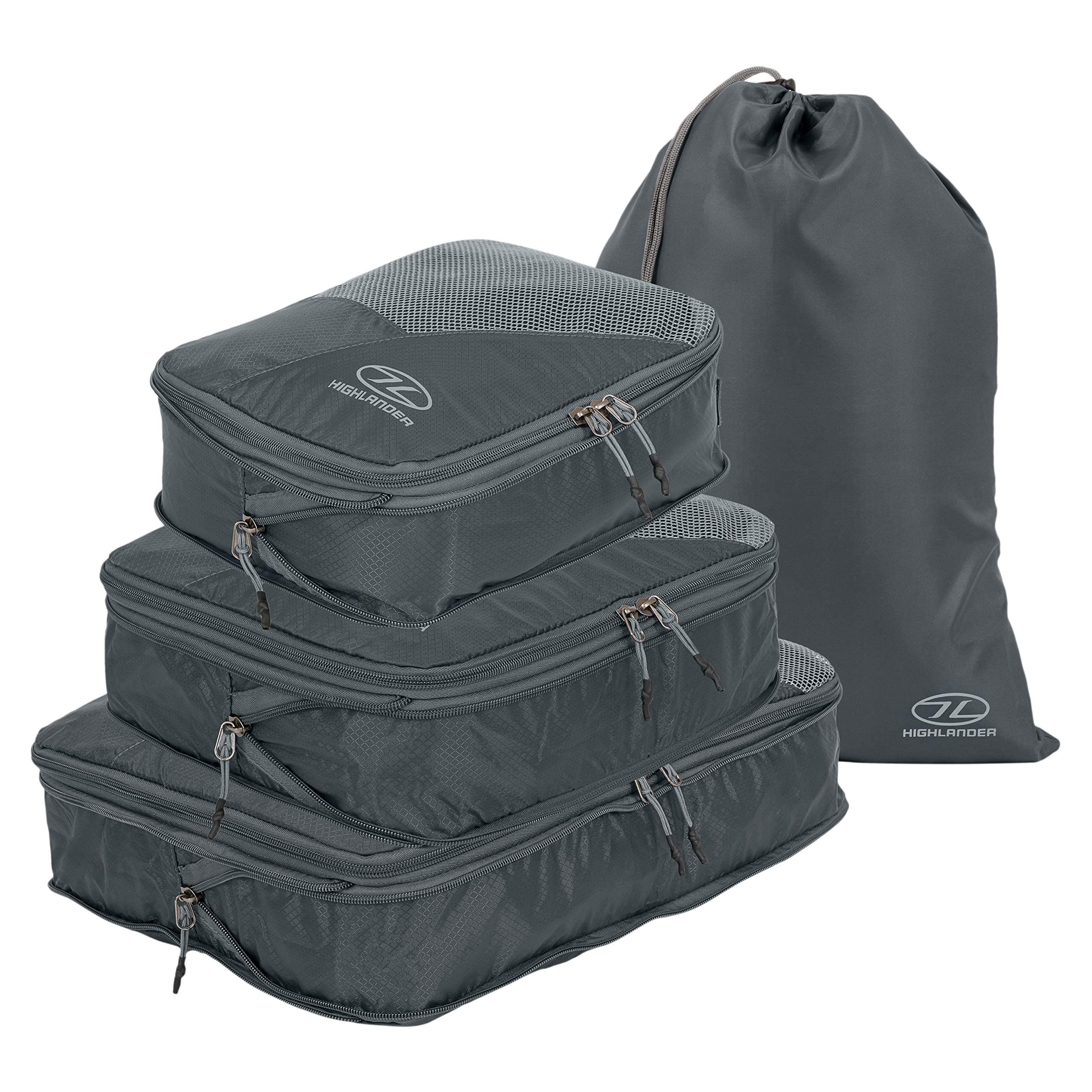 Highlander Unisex Gris Compression Bag (X3)