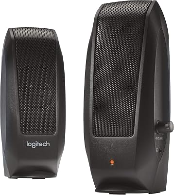 Altavoces estéreo Logitech S120 2.0, negro