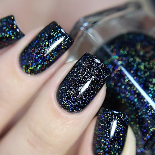 Miniatura 1027 de ILNP Madison Ave Esmalte de uñas holográfico metálico rosa antiguo