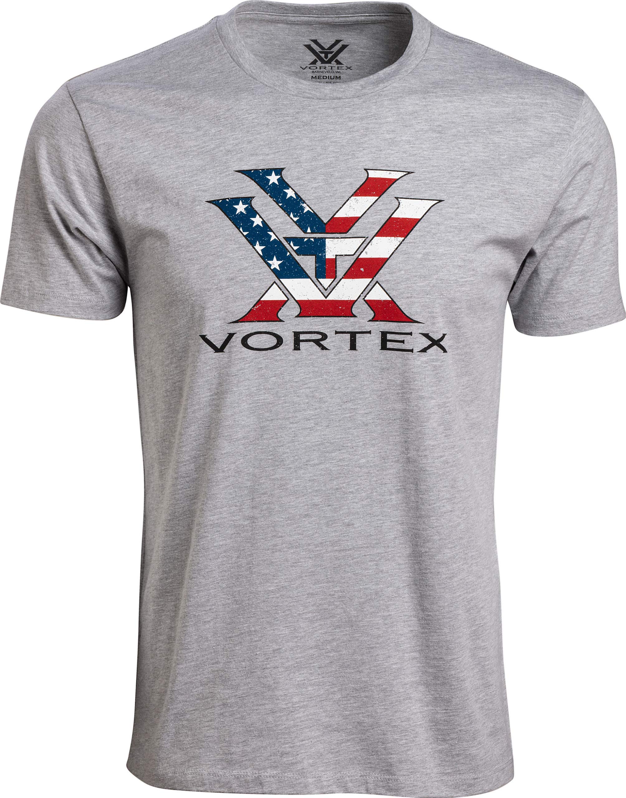Vortex Men's Stars and Stripes Short Sleeve Shirt