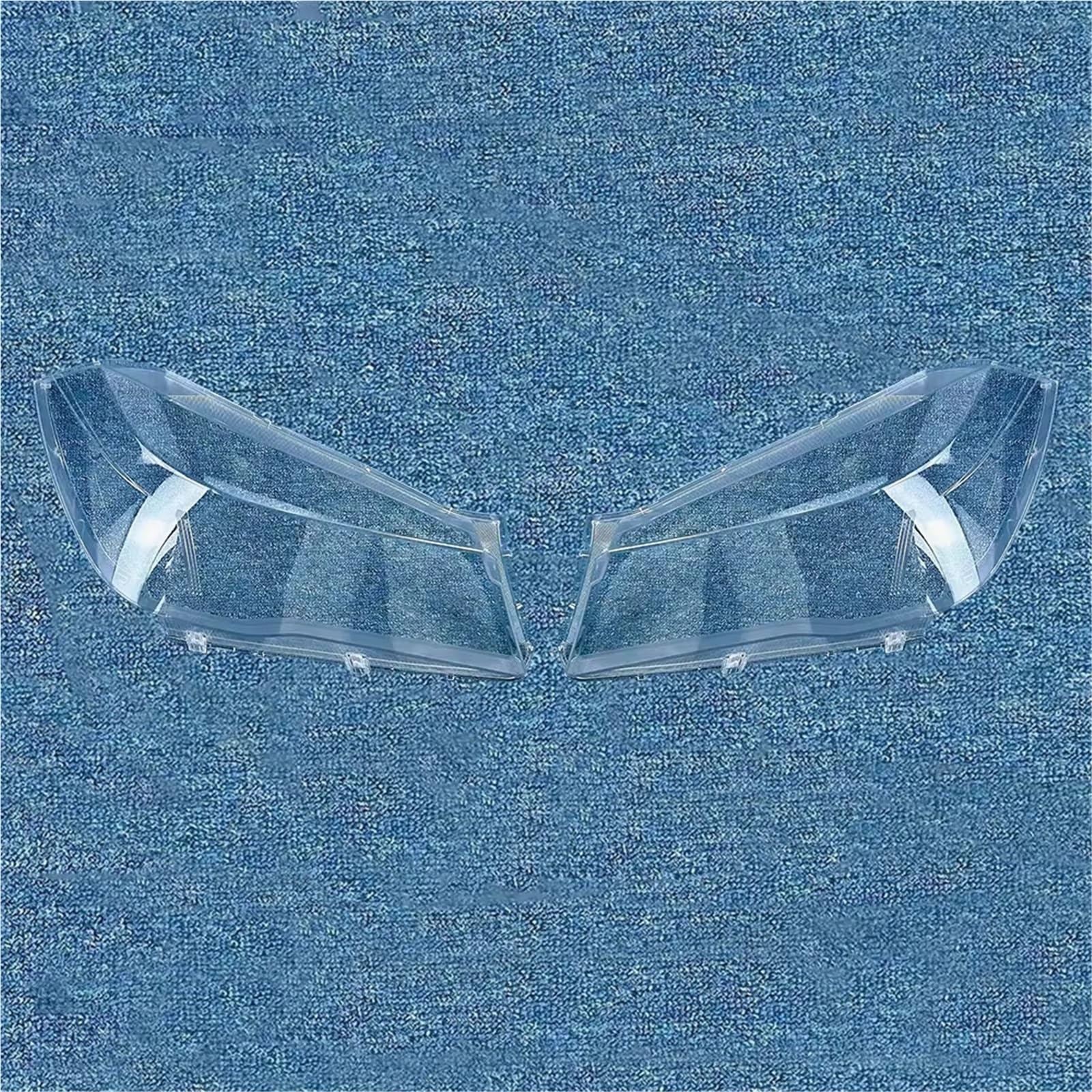 Carcasa de faro impermeable para V3 2017-2020 en pareja de cristal transparente 4