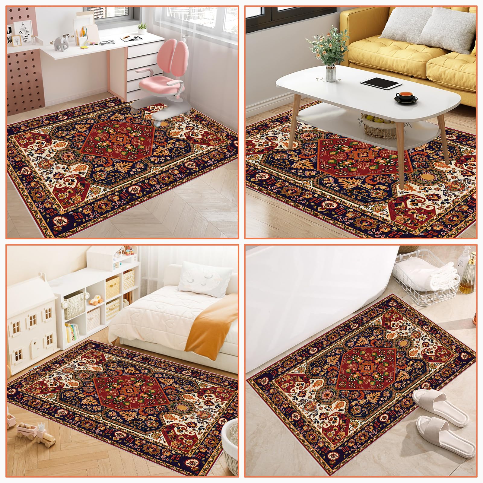 Bodenschutzmatte für Hartböden und Teppich Gaming Stuhlmatte für Hartholzboden Schreibtischstuhl Unterlage rutschfest Bodenschutz Stuhlmatte für Hartböden, Parkett und Laminat 90 x 120 cm