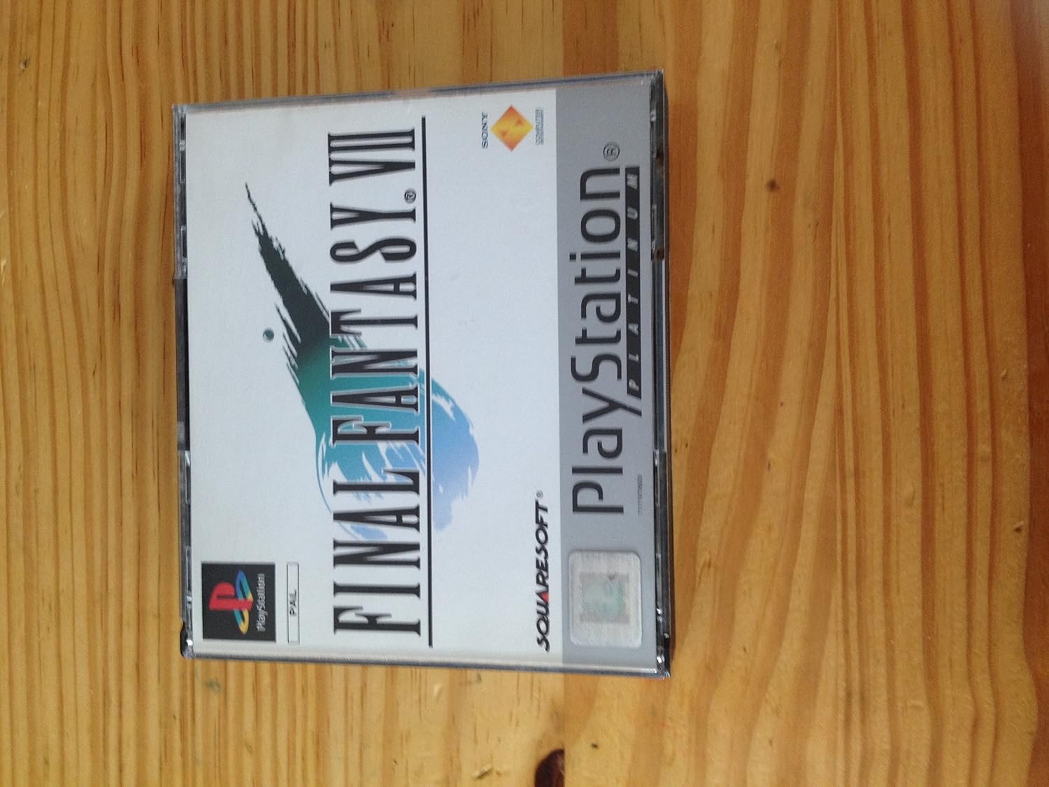 Jeu Final Fantasy VII Platinum + Démo VF – Complet PS1/PS2, Bon état, Version PAL