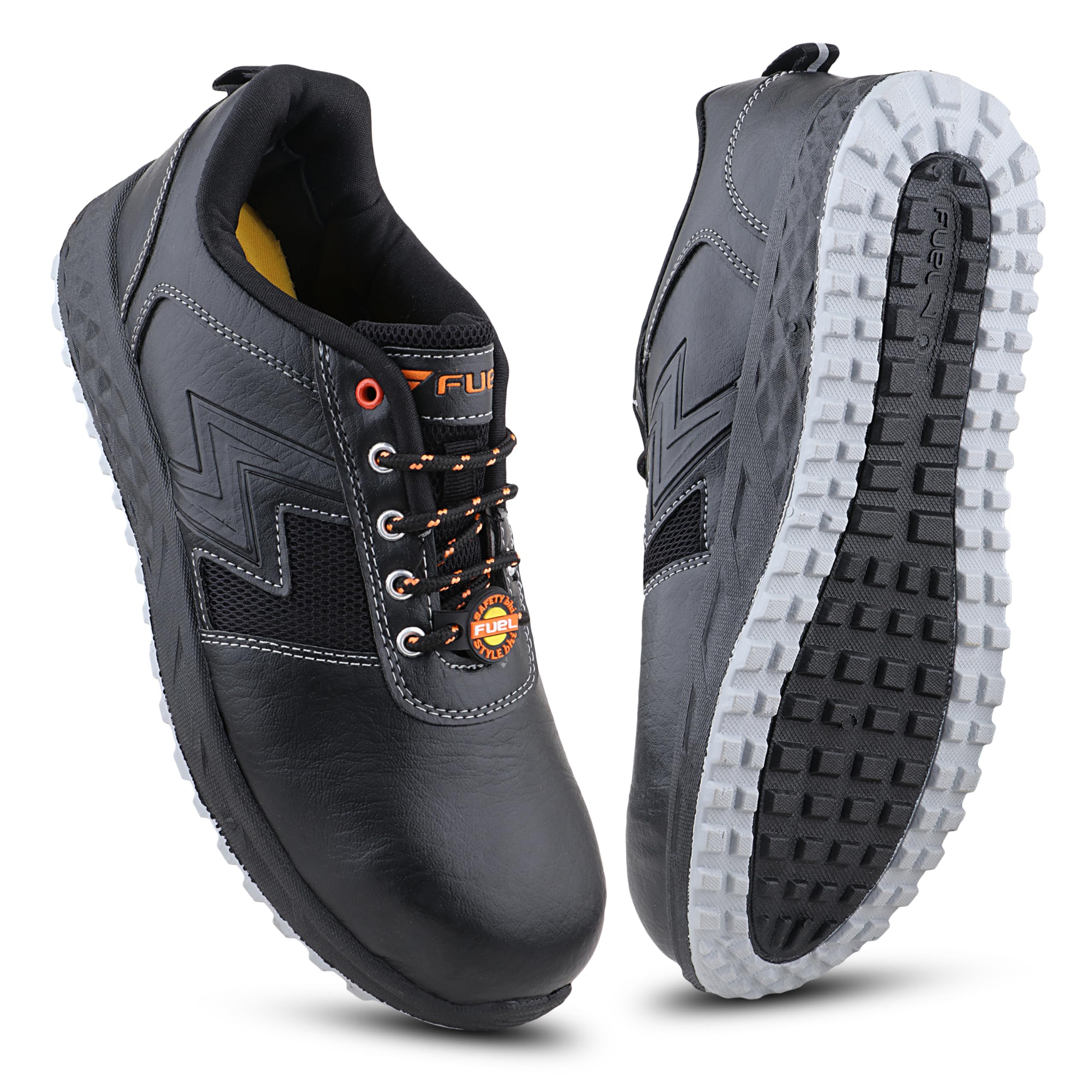 fuel Gravix Safety Shoes for Men | Steel Toe Work Shoes with Anti-Slip Sole, Lightweight & Durable Industrial Safety Footwear-picture-41